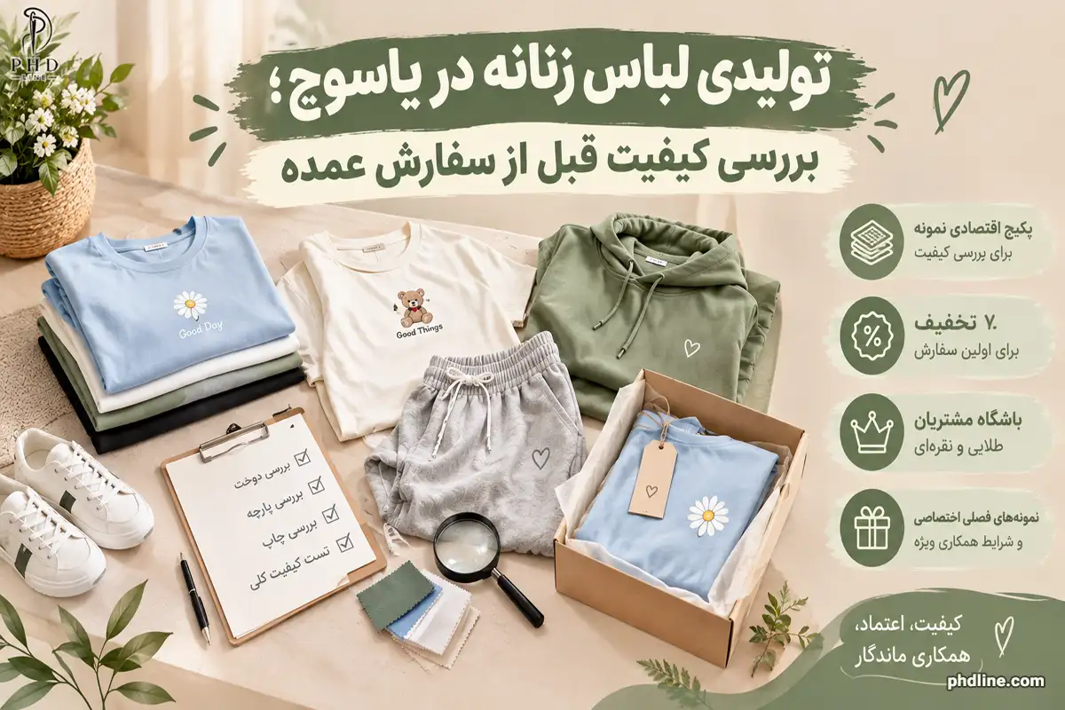 تولیدکننده لباس زنانه در شهر یاسوج