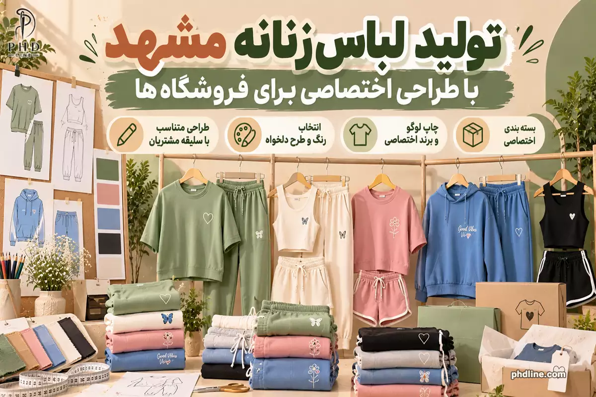 تولید لباس زنانه در استان خراسان رضوی