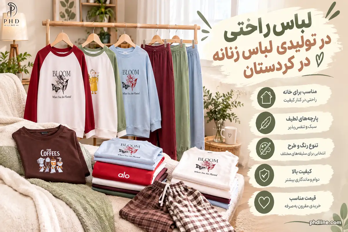 تولیدکننده لباس زنانه در کردستان