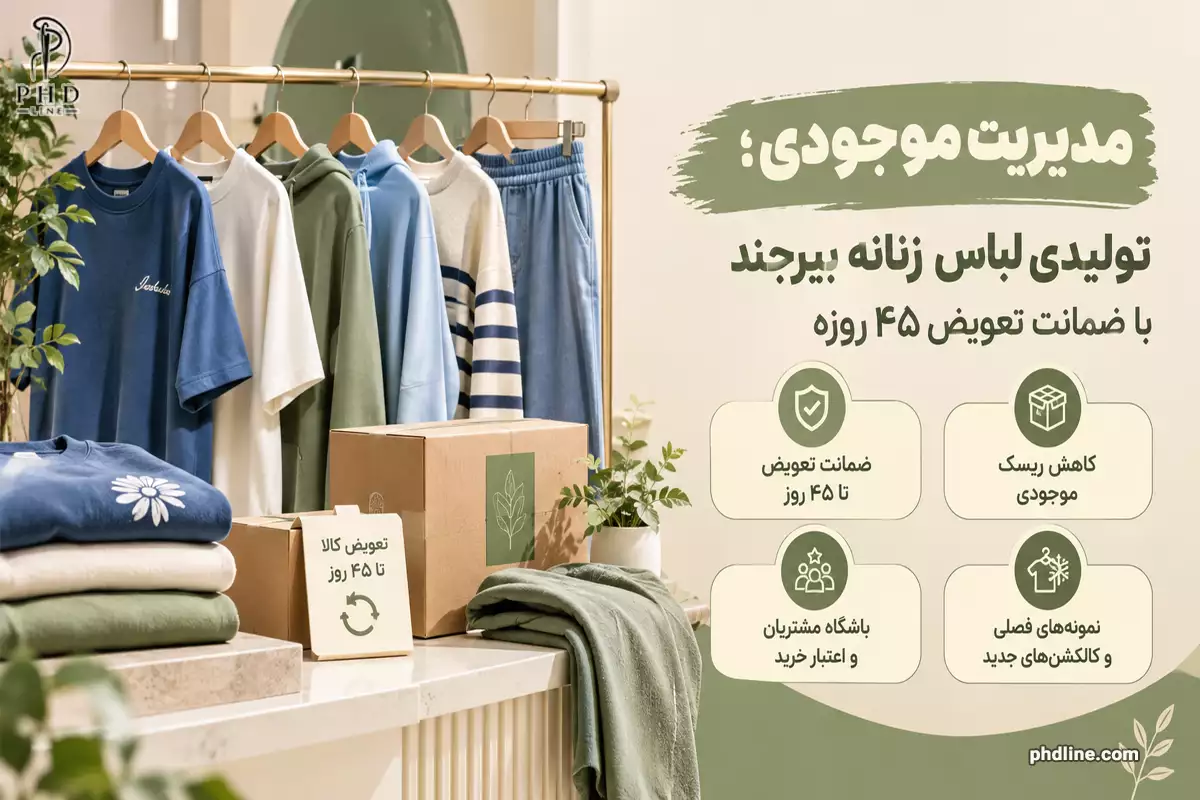 تولیدی لباس زنانه در شهرستان بیرجند