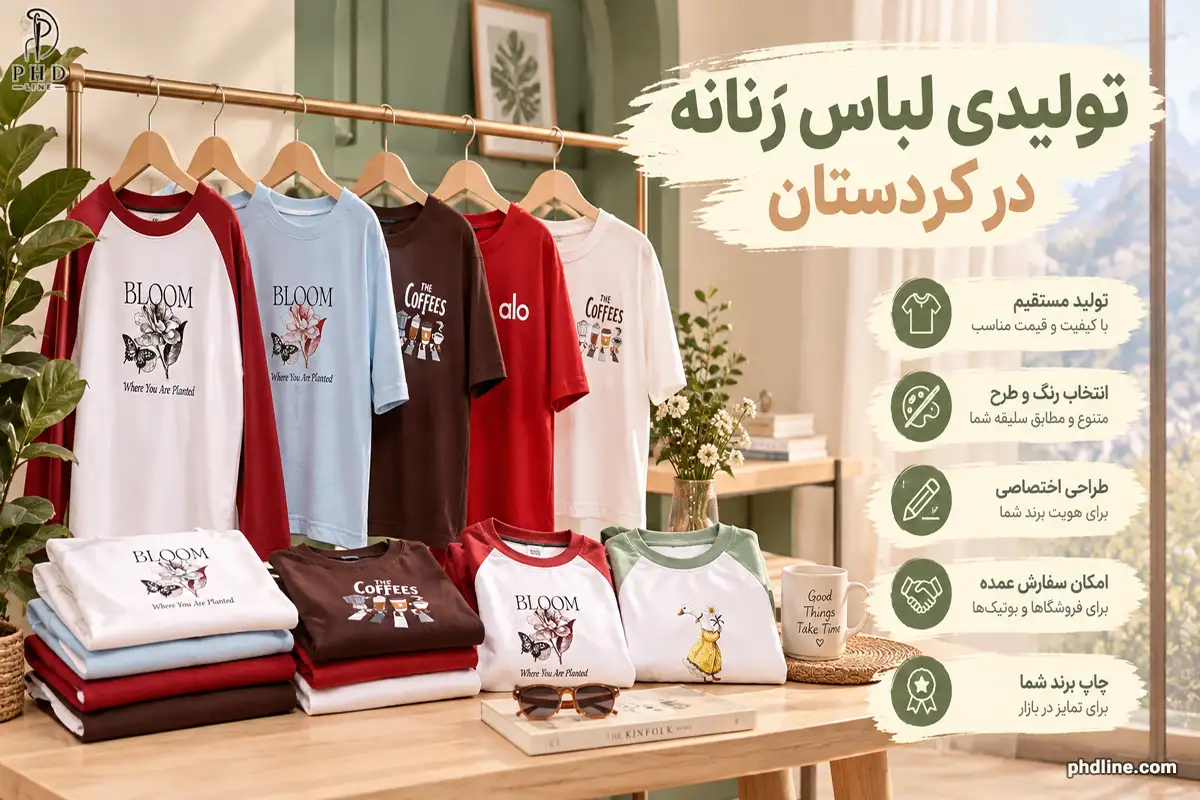 تولیدی لباس زنانه در کردستان